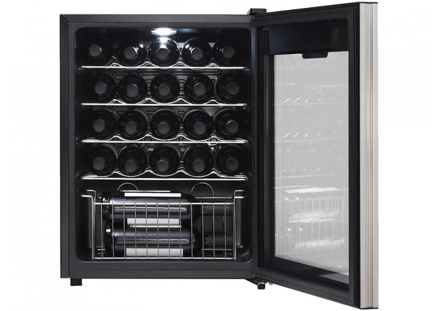 Adega Climatizada Midea 24 Garrafas com Painel Touch WBB241 com Compressor