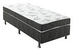 Cama Box Solteiro Conjugado 88x43x188cm - Ortobom Physical Spring Gray