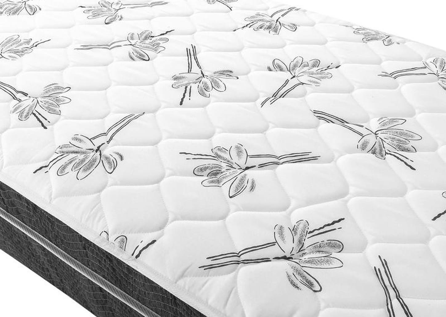 Cama Box Solteiro Conjugado 88x43x188cm - Ortobom Physical Spring Gray