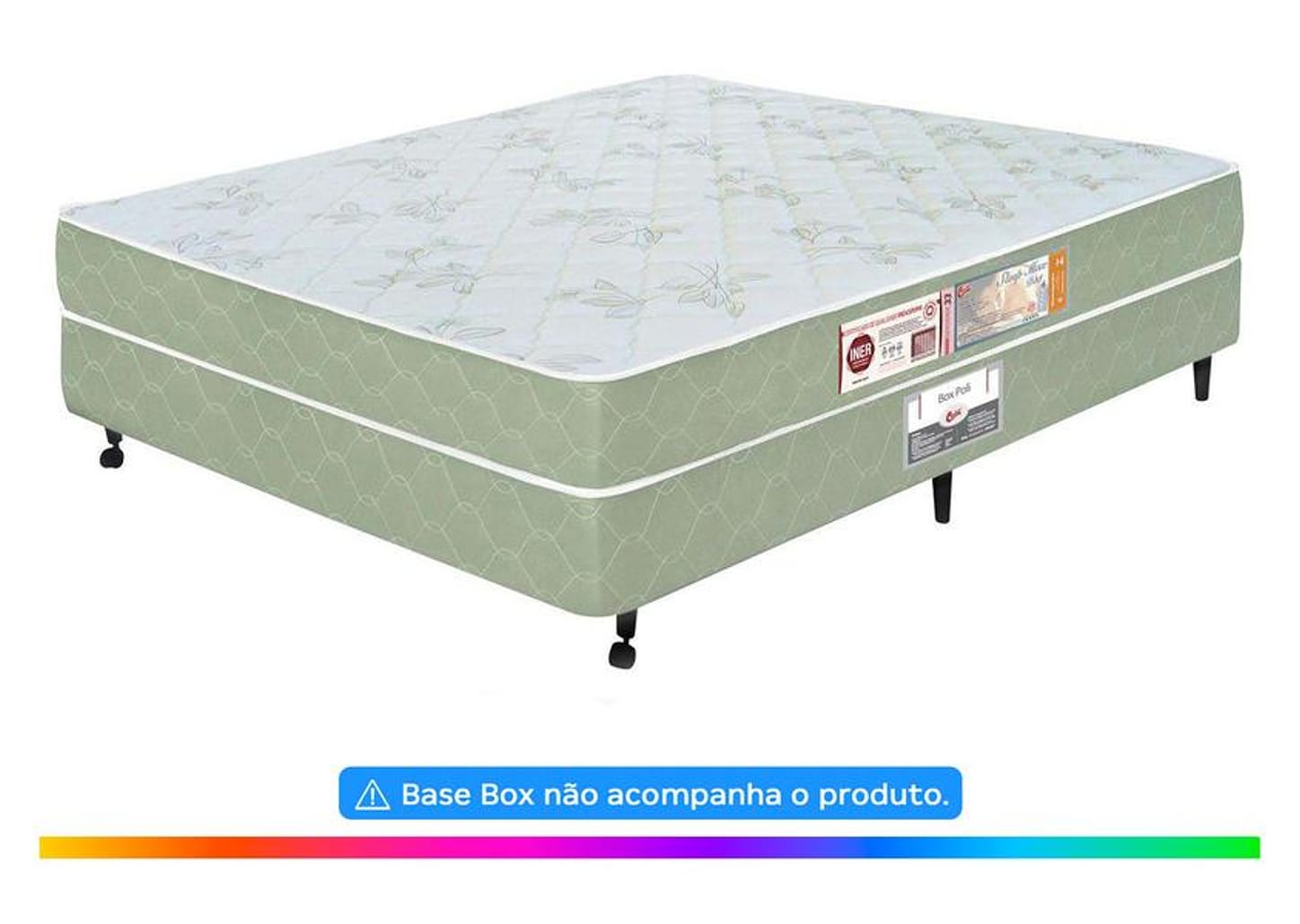 Colchão Casal Viúva Castor Espuma D-33 18cm de Altura Sleep Max