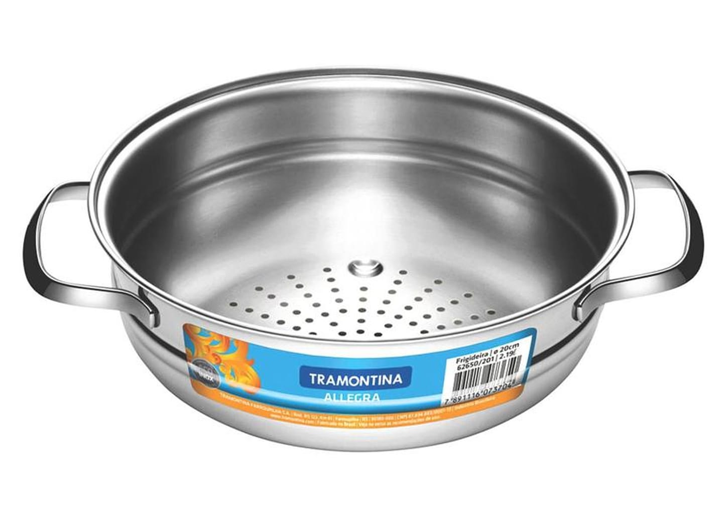 Cozi-Pasta Tramontina 2,2L 20cm - Allegra 62660/201