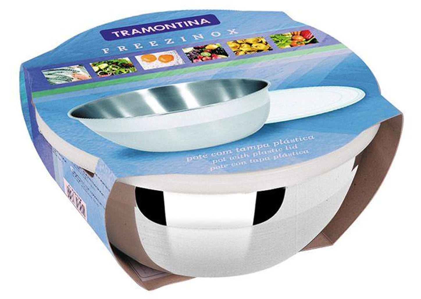 Pote Redondo com Tampa 5,8L Tramontina Casual 61222/280