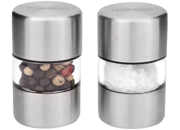 Moedor de Sal e Pimenta Inox Tramontina Realce 2 Peças