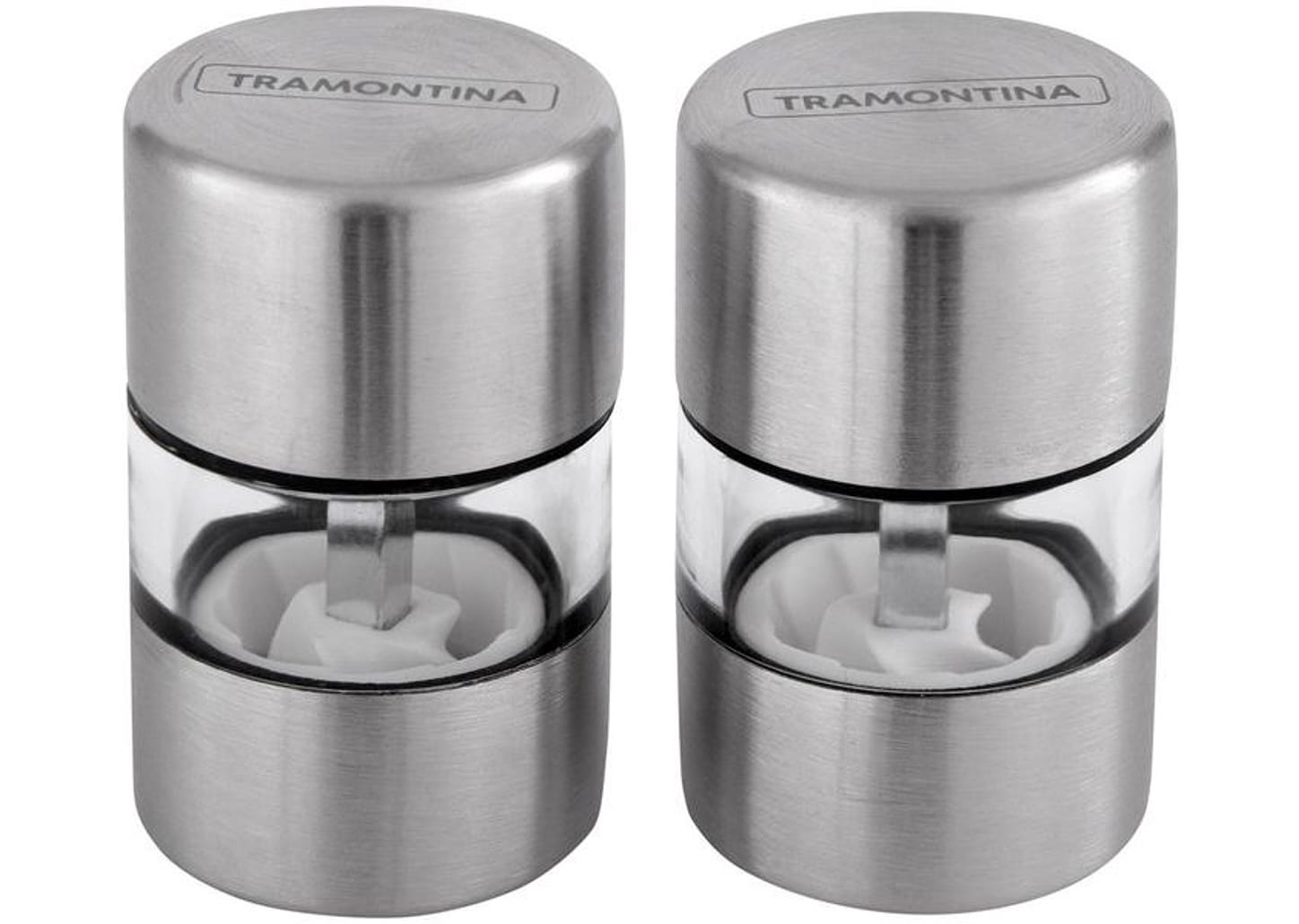 Moedor de Sal e Pimenta Inox Tramontina Realce 2 Peças