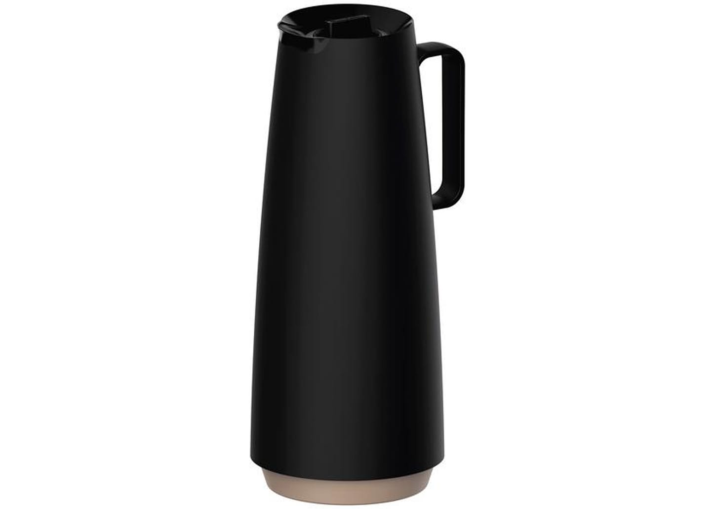 Bule de Café e Chá Térmico de Polipropileno - Preto 1L Exata