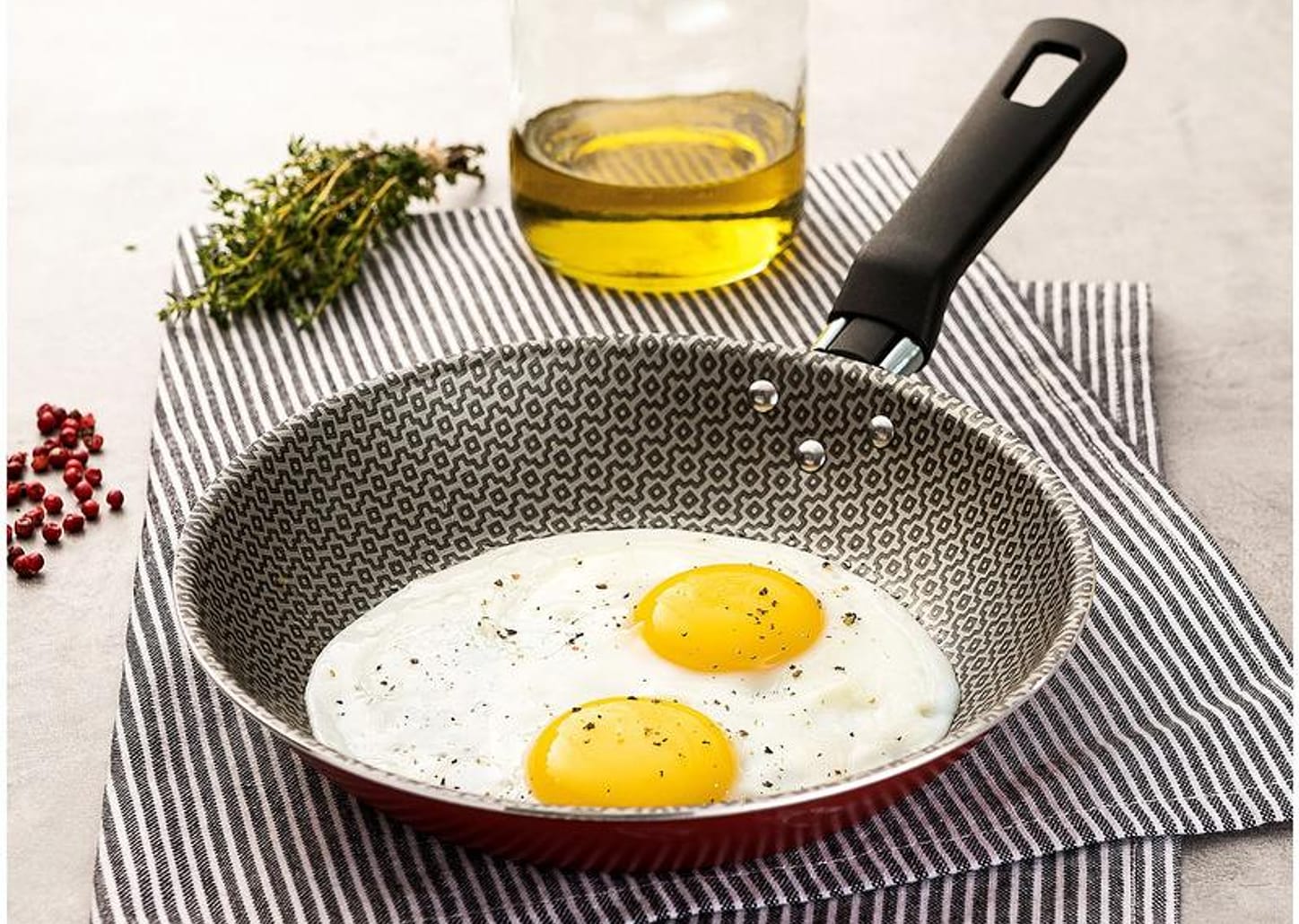 Frigideira Antiaderente Tramontina Alumínio Loreto 20380718 Vermelha 18cm