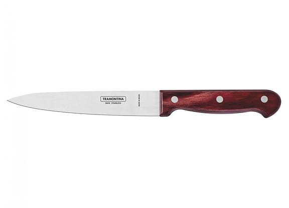 Faca para Cozinha Tramontina Inox 6” - Utility Polywood