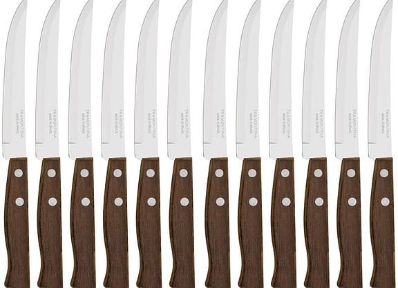 Faca para Churrasco Tramontina Inox 5” Tradicional 12 Peças