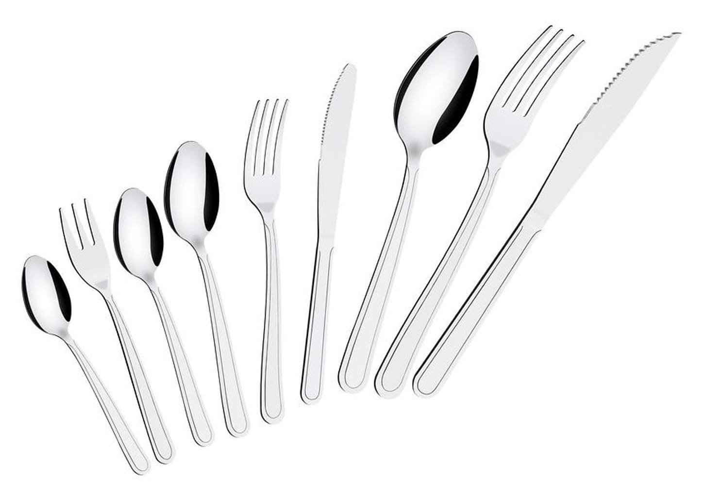 Faqueiro Tramontina Inox Búzios 54 Peças