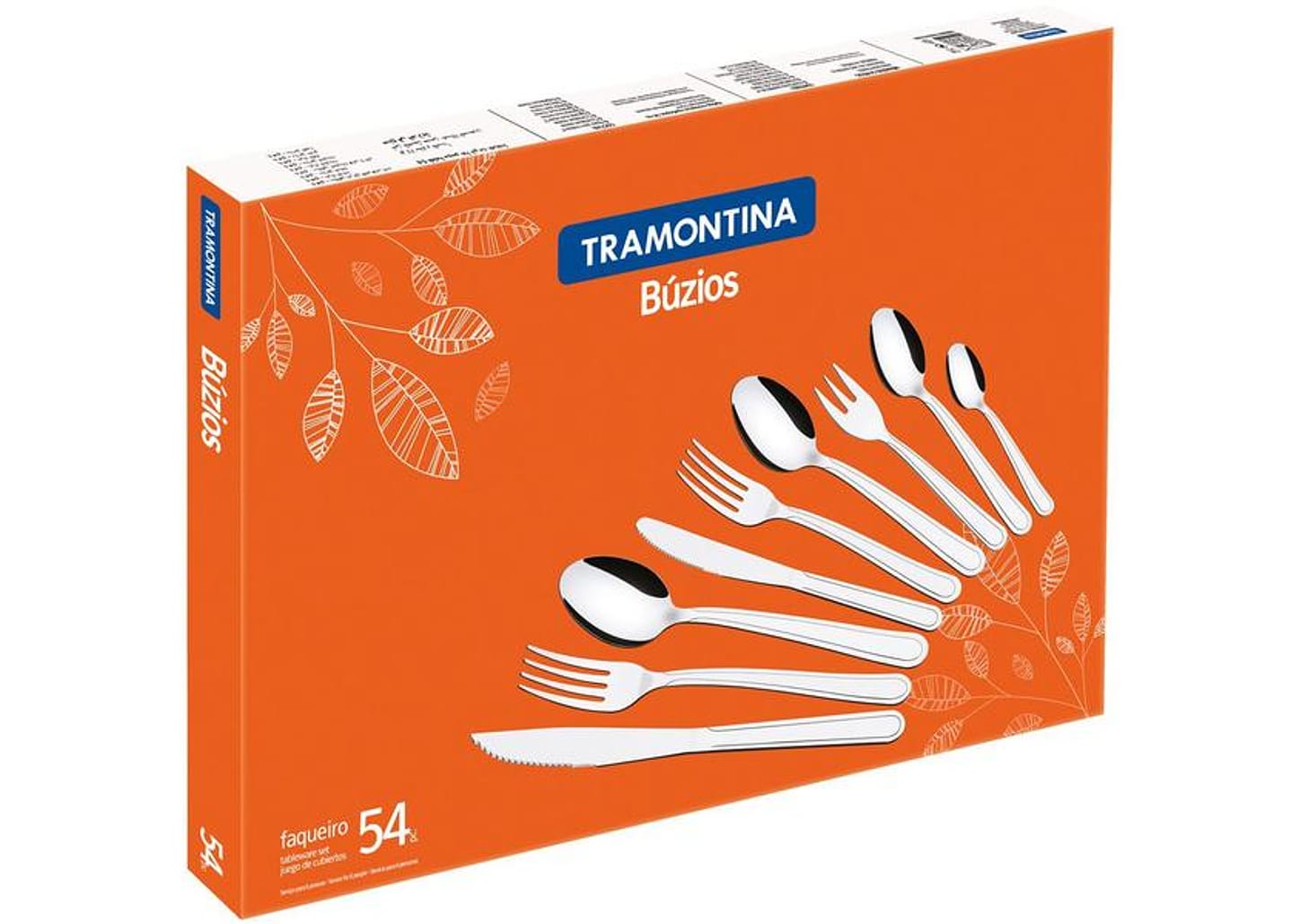 Faqueiro Tramontina Inox Búzios 54 Peças