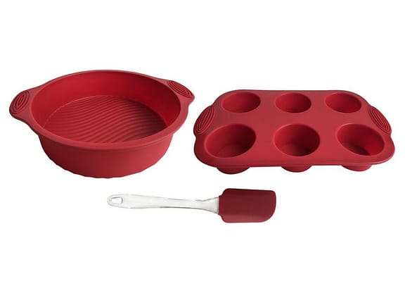 Jogo de Formas de Silicone Brinox Glacê 3 Peças
