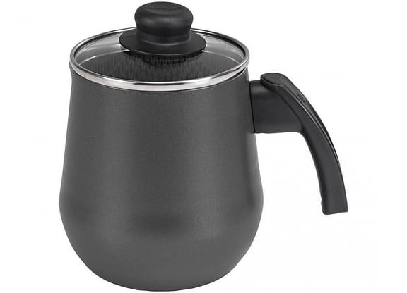 Bule de Café e Chá de Alumínio Cinza com Tampa 1,5L Gourmet Multiflon