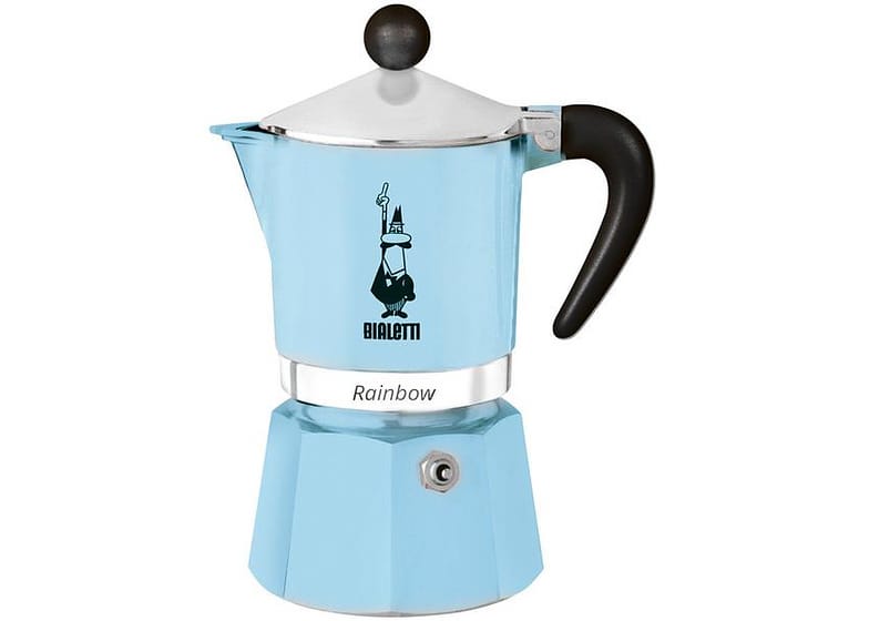 Cafeteira Italiana Bialetti Rainbow 3 Xícaras
