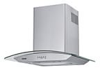 Coifa de Parede Consul 60cm Inox 4 Bocas - Vidro Curvo CAP60AR