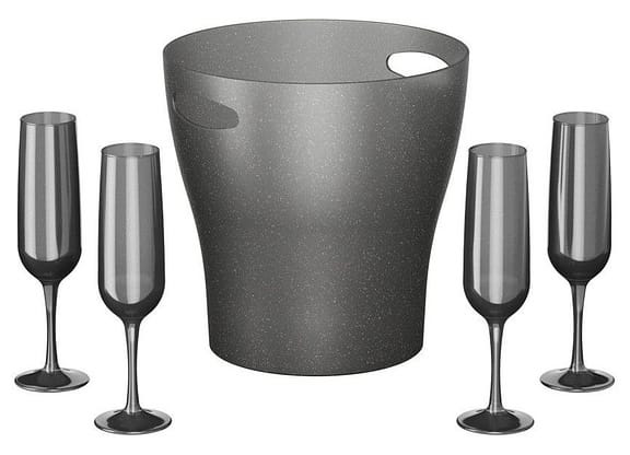 Jogo de Taças para Espumante 5 Peças Coza - Celebration com Cooler