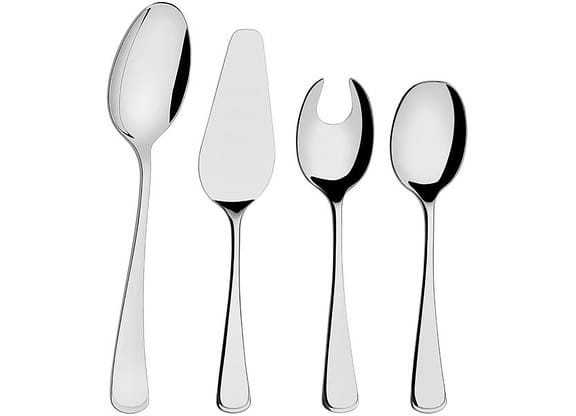 Conjunto de Utensílios Tramontina Inox Mônaco 4 Peças