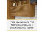 Cozinha Compacta Nesher Realeza Nicho para - Micro-ondas 4 Portas 1 Gaveta 100% MDF