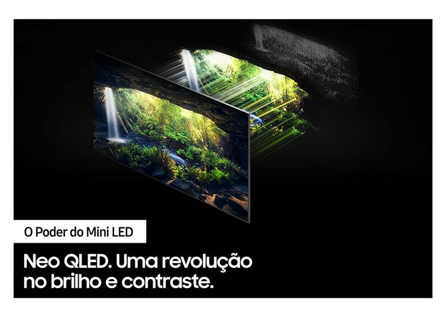 Smart TV 65” Ultra HD 8K Neo QLED Samsung Neo 65800A Wi-Fi Bluetooth HDR 4 HDMI 3 USB