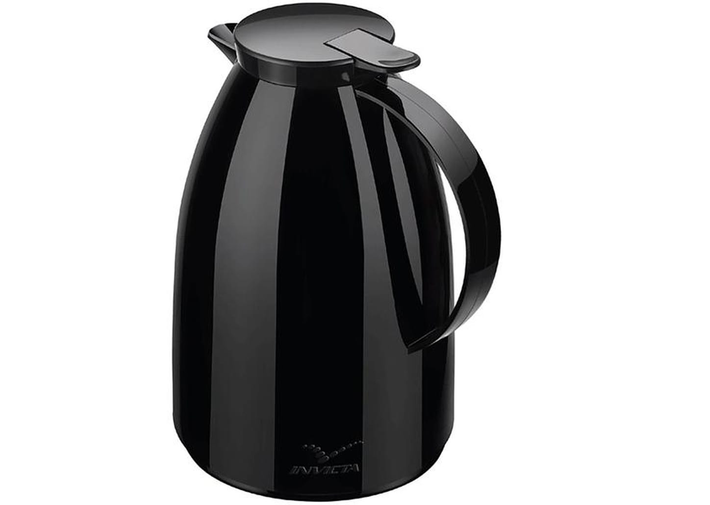 Bule de Chá e Café Térmico Preto 1L Invicta - Viena