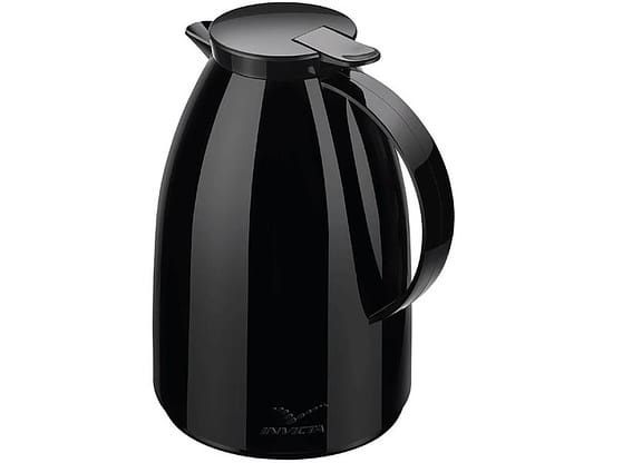 Bule de Chá e Café Térmico Preto 1L Invicta - Viena