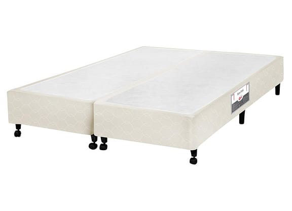 Box para Colchão King Size Castor Bipartido 27cm de Altura Poli