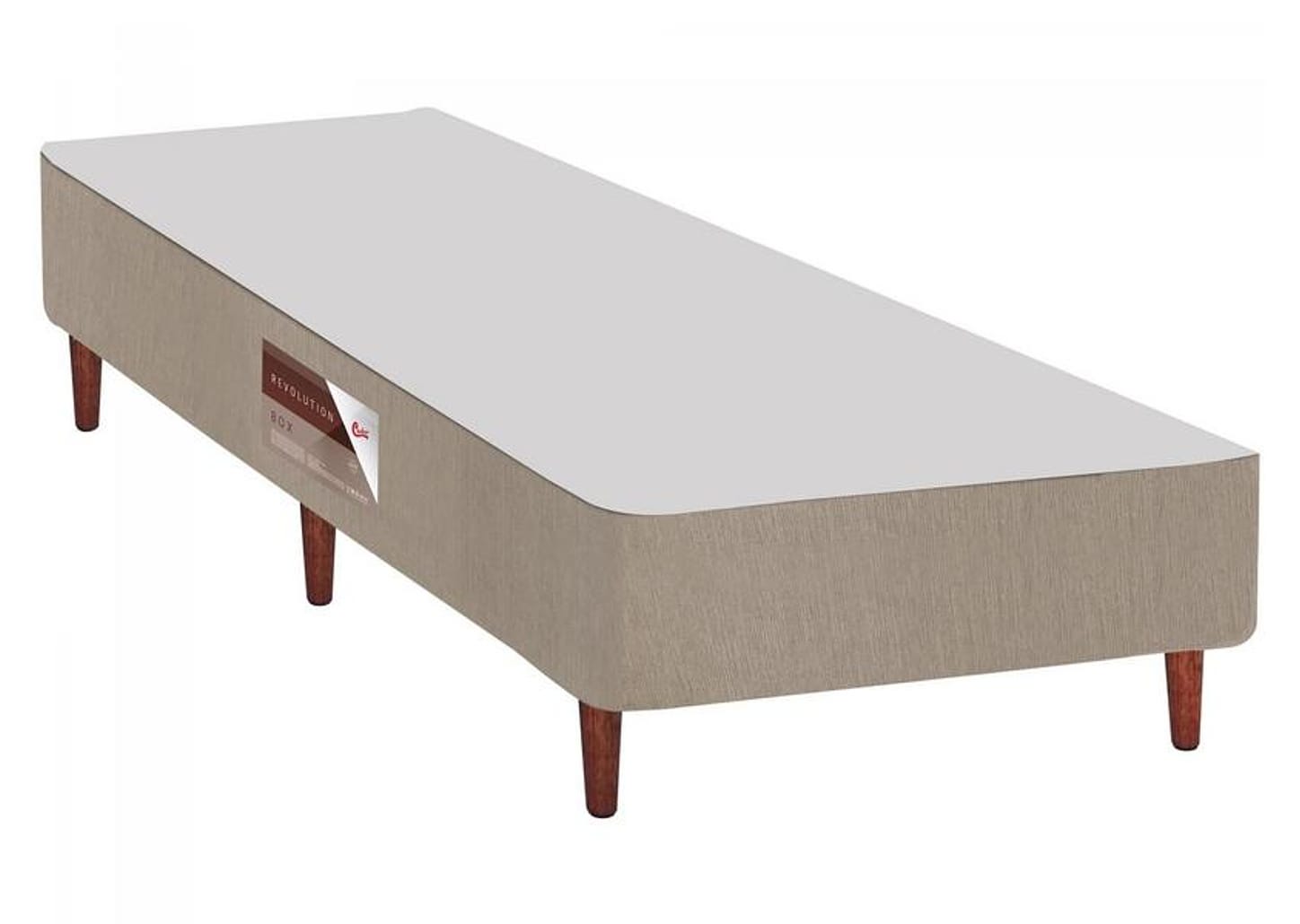 Base Cama Box Solteiro Castor 27x88x188cm Revolution