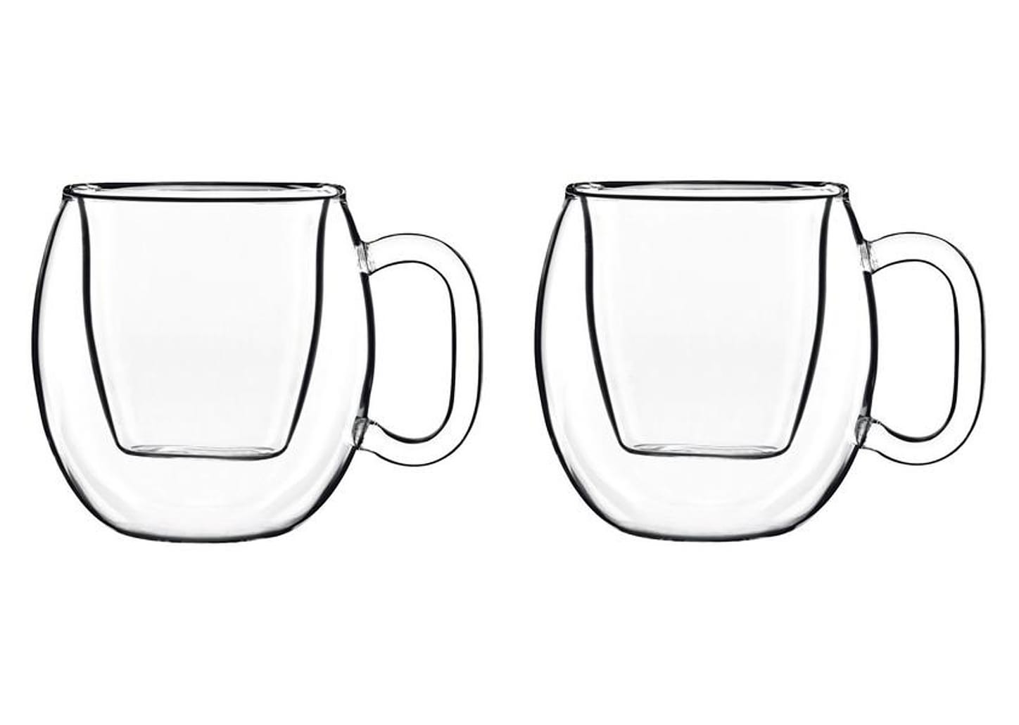 Jogo de Xícaras de Café 75ml Luigi Bormioli - Brasil 2 Peças