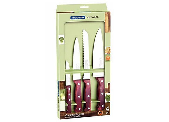 Jogo de Facas 4 Peças - Tramontina 21199/781