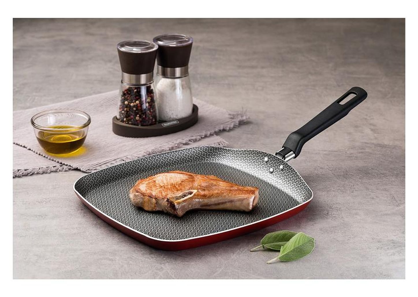 Bistequeira Tramontina Antiaderente Alumínio 26cm Loreto