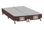 Base Cama Box King Size Castor Bipartido 27x192x203cm Silver Star
