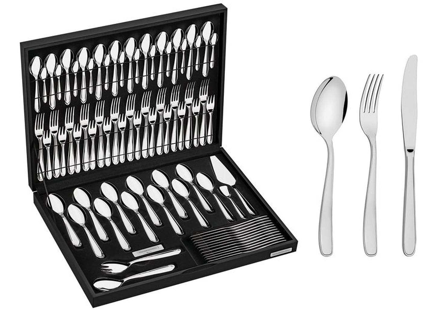 Faqueiro Tramontina Inox Maresias com Estojo 76 Peças