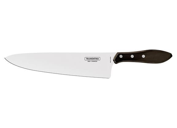 Faca para Carne Tramontina Inox 10” Polywood