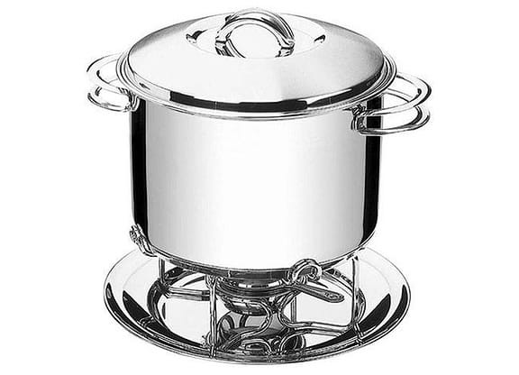 Rechaud Inox Tramontina Redondo 6,08L 2 Peças 65500/670