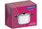 Caçarola Tramontina 3,6L 20cm com Tampa - Solar Silicone