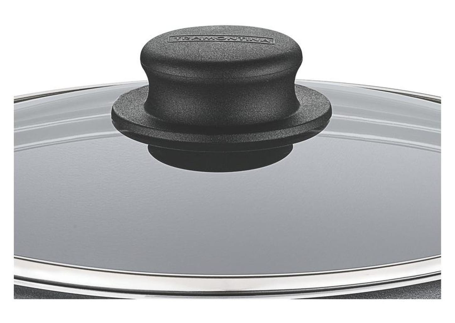 Caçarola Tramontina Antiaderente com Tampa Chumbo 3,7L 22cm Turim