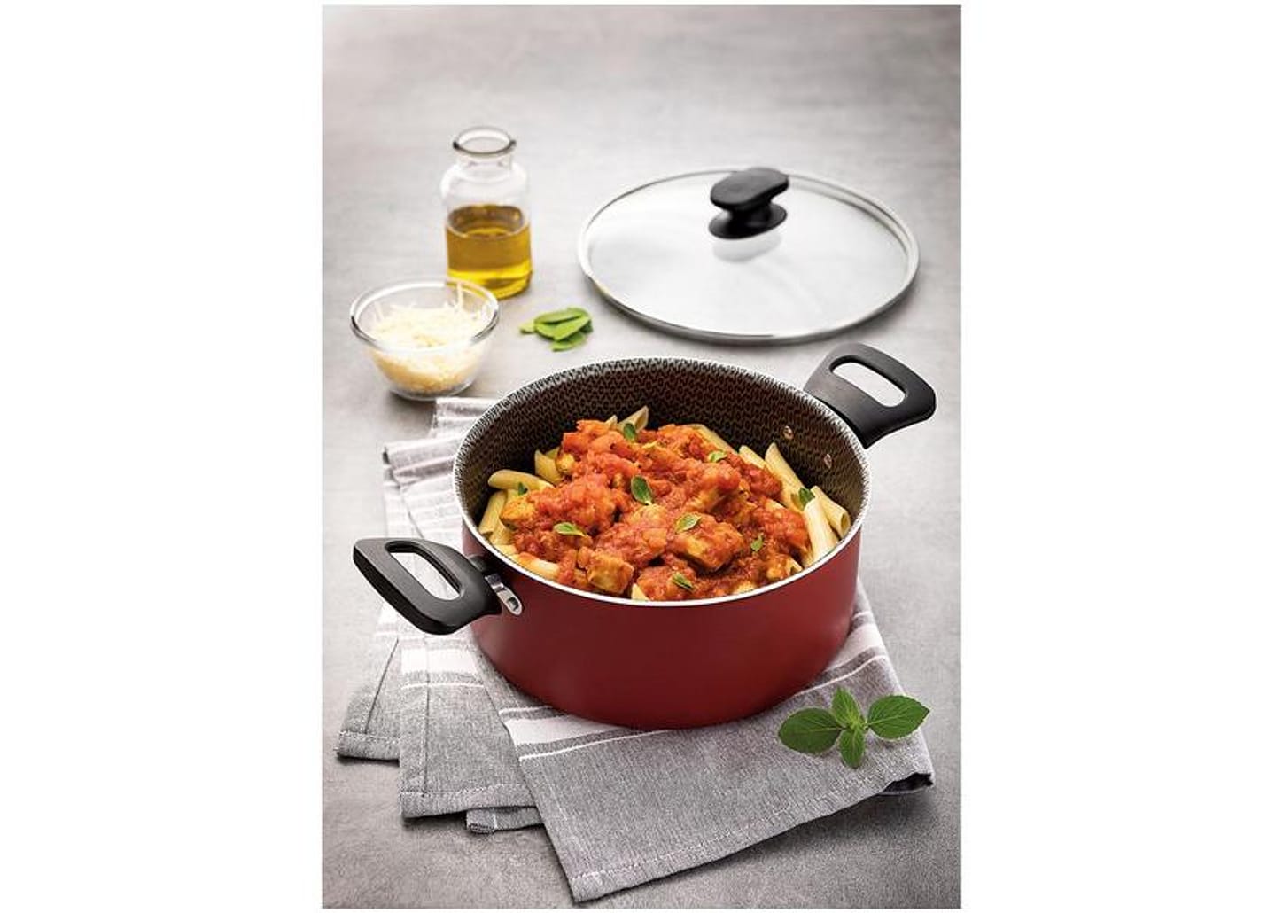 Caçarola Tramontina Antiaderente Vermelho 2,8L 20cm Loreto 20382720