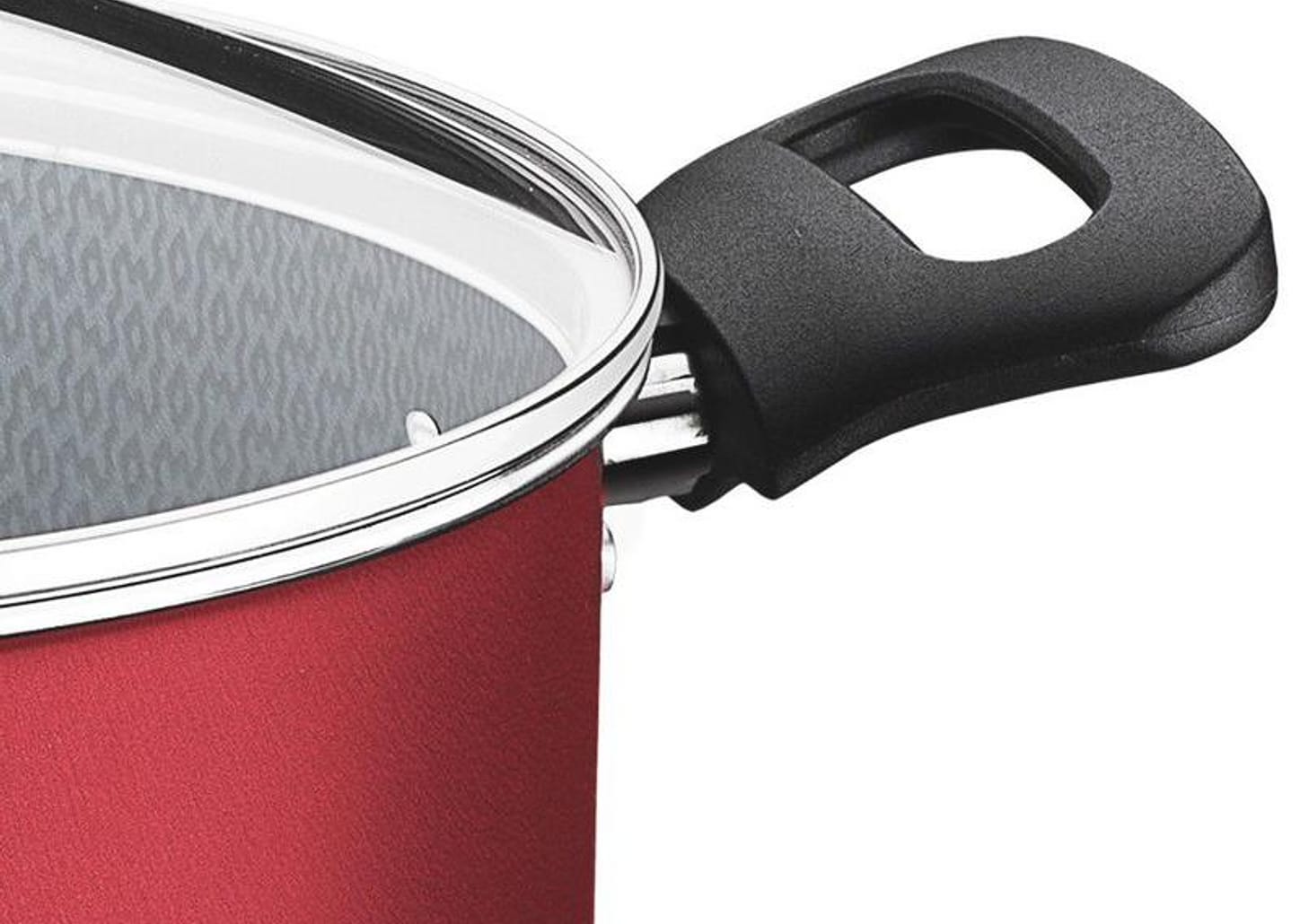 Caçarola Tramontina Antiaderente Vermelho 2,8L 20cm Loreto 20382720