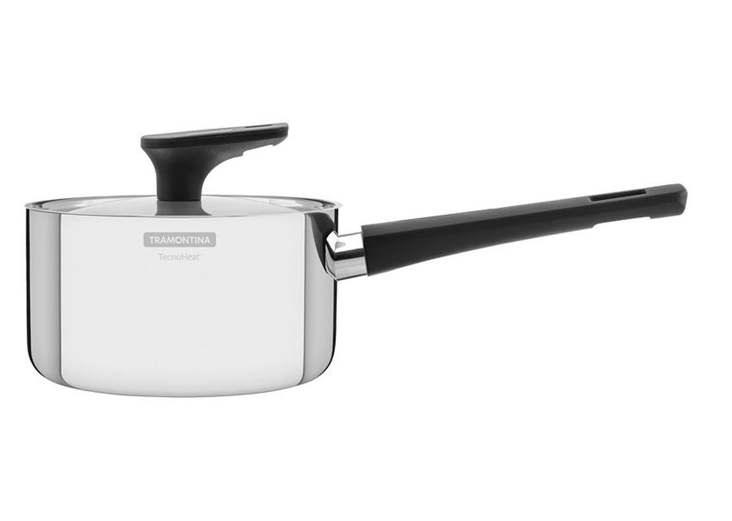 Panela Tramontina Inox Fundo Triplo 16cm 1,7L - Grano Baquelite