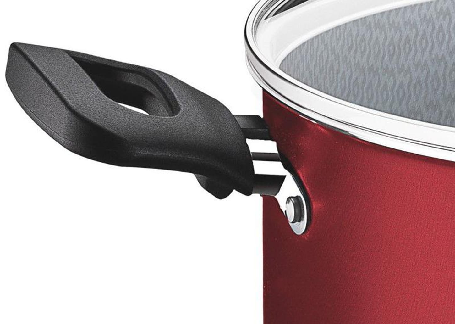 Caçarola Tramontina Antiaderente Vermelho 2,8L 20cm Loreto 20382720