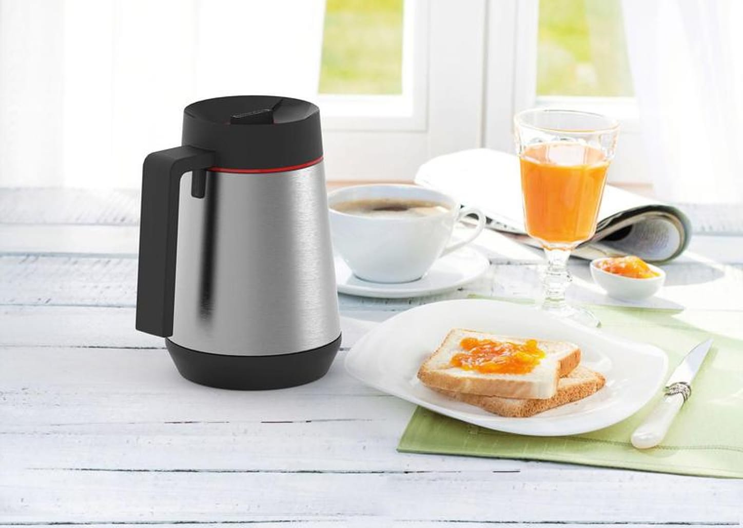 Bule Térmico Inox 300ml Tramontina - Exata 61645/030