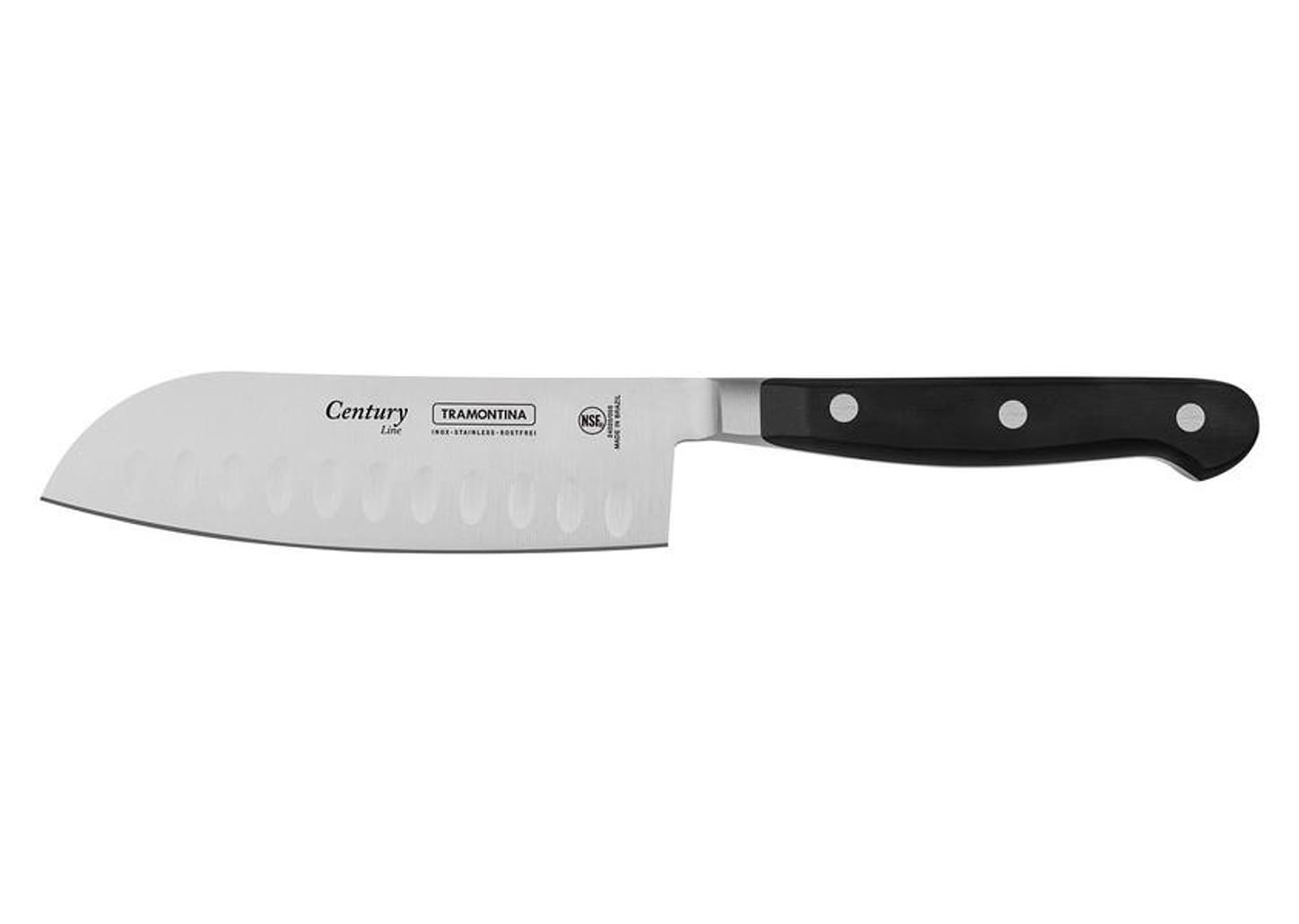 Faca para Fatiar e Picar 5” Inox Tramontina - Century Santoku