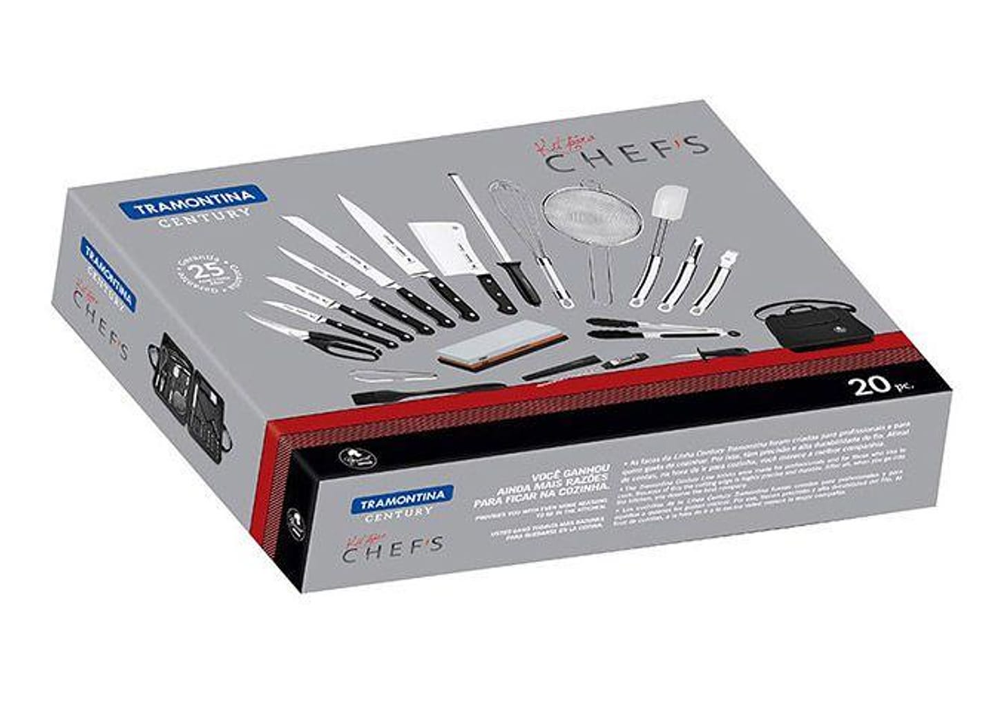 Jogo de Facas 20 Peças Tramontina - Chef 24099/027