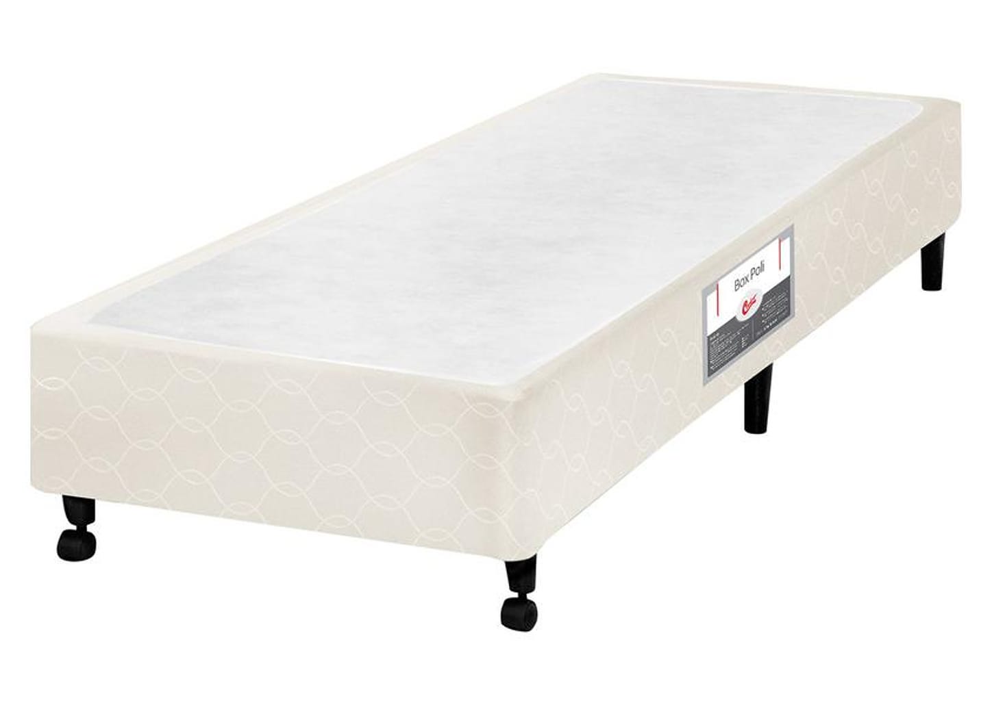 Base Cama Box Solteiro Castor 27cm de Altura Poli