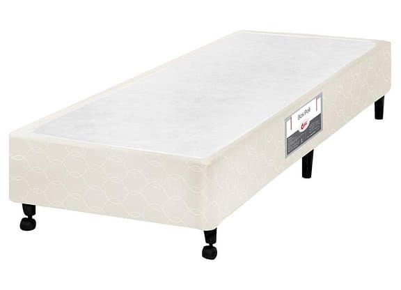 Base Cama Box Solteiro Castor 27cm de Altura Poli
