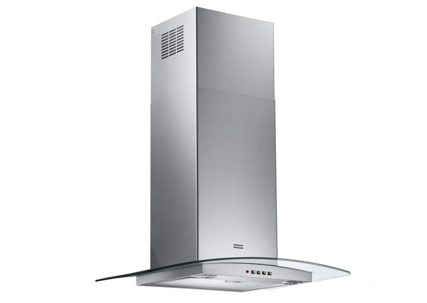 Coifa de Parede Franke 60cm 4 Bocas com Vidro Curvo Inox 3 Velocidades Glass Ray