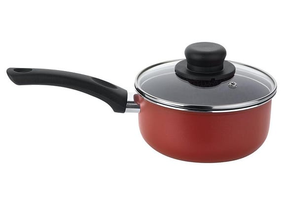 Panela Multiflon Antiaderente 2L 18cm 1.4mm com Tampa Páprika 73218