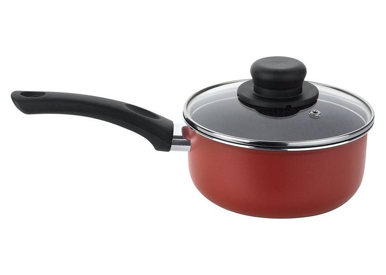 Panela Multiflon Antiaderente 2L 18cm 1.4mm com Tampa Páprika 73218