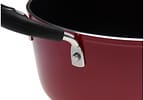 Jogo de Panelas Tramontina Antiaderente de Alumínio Vermelho 5 Peças Mônaco
