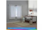 Cortina Infantil Santista Branca Londres Teddy 180x280cm