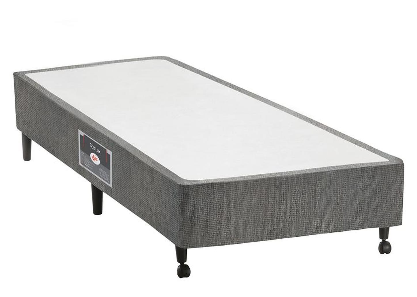 Base Cama Box Solteiro Castor 27x88x188cm Lux
